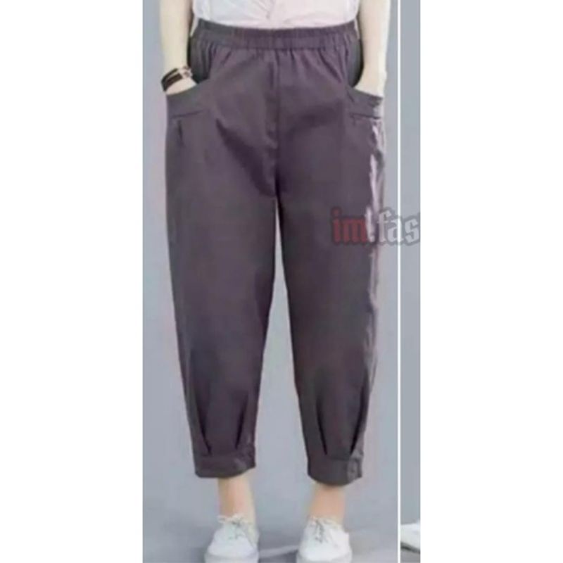 jenny pants/celana kasual wanita/celana catton tuwill strid