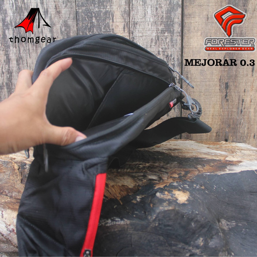 Thomgear Forester Sling Bag Majorar 0.3 Plus Cover Bag Original Tas Selempang Bahu 10140