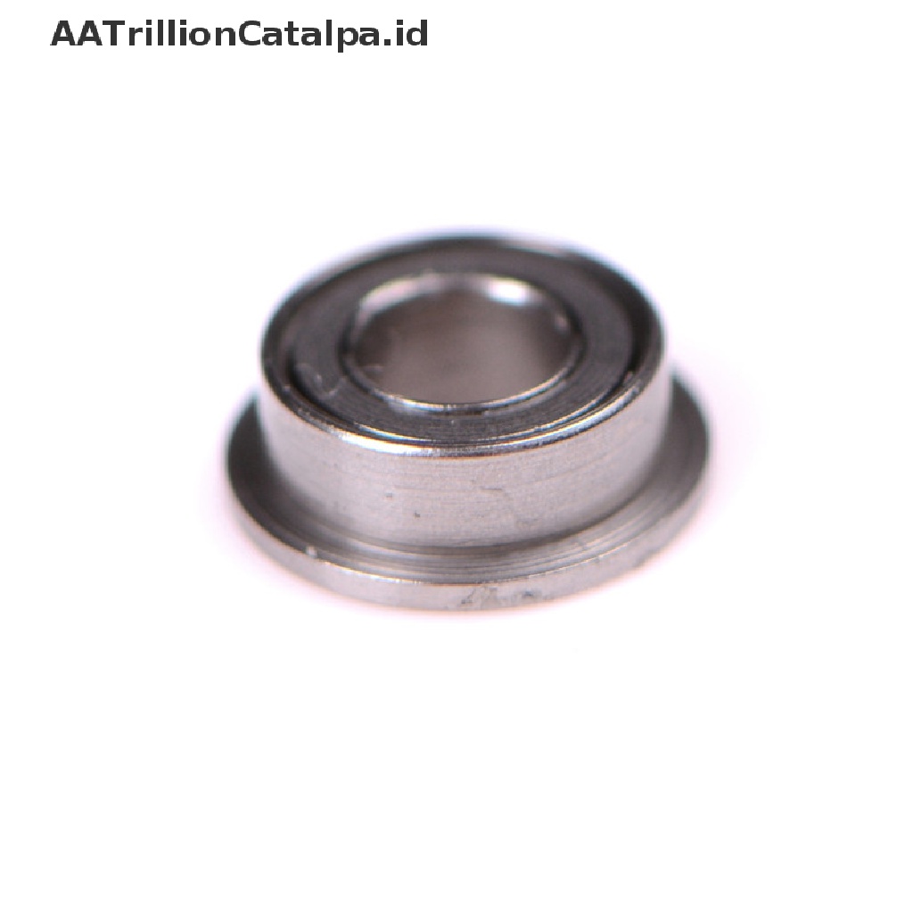 Aatrillioncatalpa 10PCS MF63zz Bola Bearing Metal Mini Pelindung Ganda Ukuran 3mm X 6mmx2.5mm