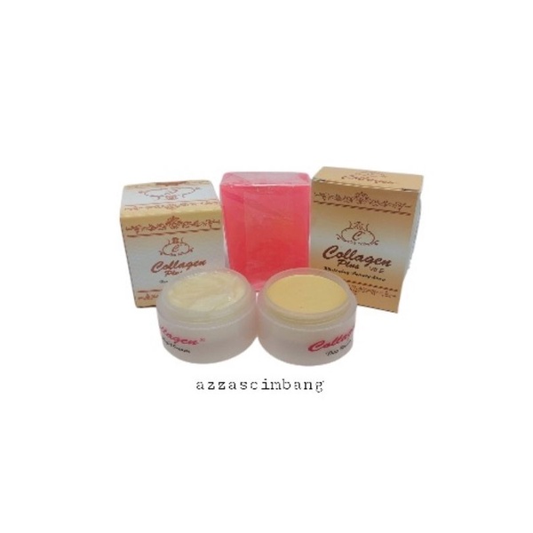 PAKET CREAM COLLAGEN 2IN1 // SABUN COLLAGEN + CREAM COLAGEN ORIGINAL