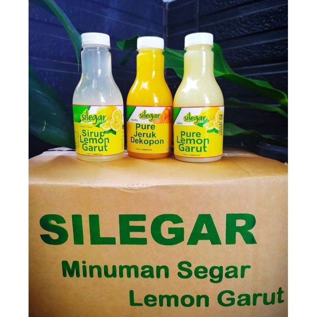 

satu dus minuman sari lemon silegar ready to drink