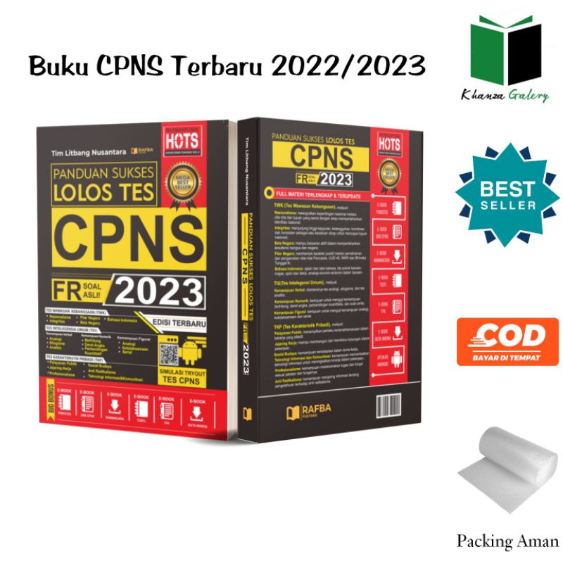 Buku CPNS 2023/Buku CPNS Terbaru 2022,Buku Tes CPNS 2023