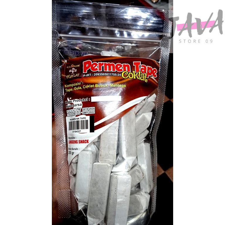

PERMEN TAPE COKLAT KAMPUNG COKLAT