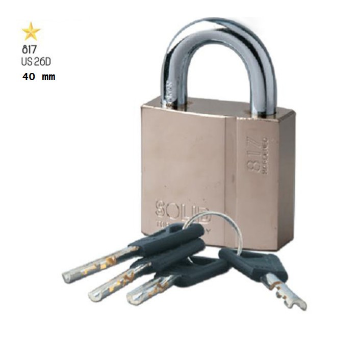 SOLID - GEMBOK PAGAR/GEMBOK PINTU SOLID 817