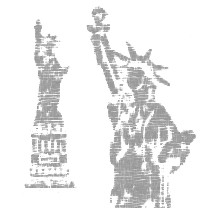 Mainan Lego SY1202 Technic Statue Of Liberty LeSet 21042 Creator City Architecture Building Blocks