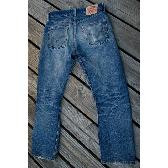 Levi Strauss 501 straight leg button fly