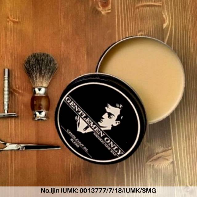 Pomade Organik Kemiri "GENTLEMEN ONLY"