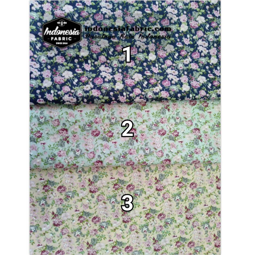 [Toko Kain Grosir] Kain Gamis Kain mukena Kain Katun Jepang ori Tokai motif Surinala