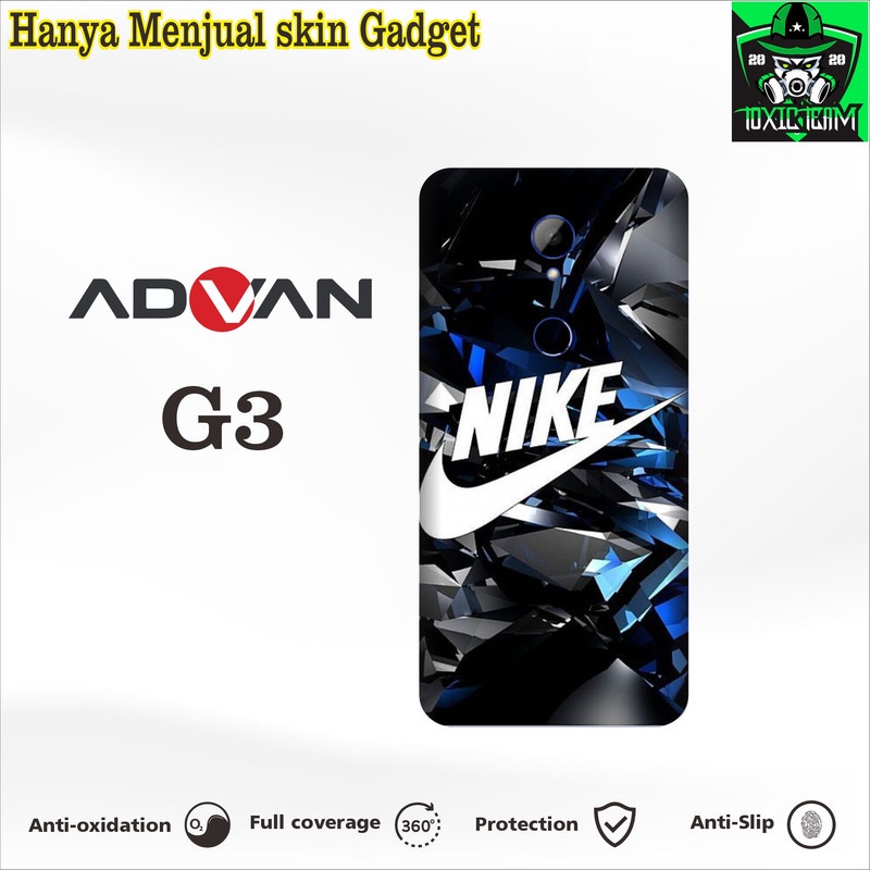 SKIN HANDPHONE ADVAN G3 NIKE (Bisa COD)