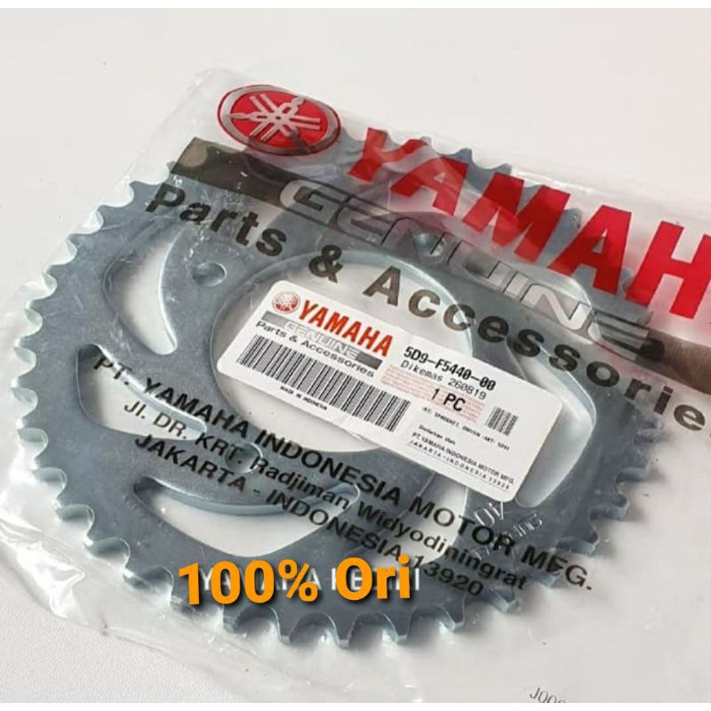 GEAR SET GIR SET JUPITER Z NEW ASLI ORI YAMAHA 5D9 W001A 40