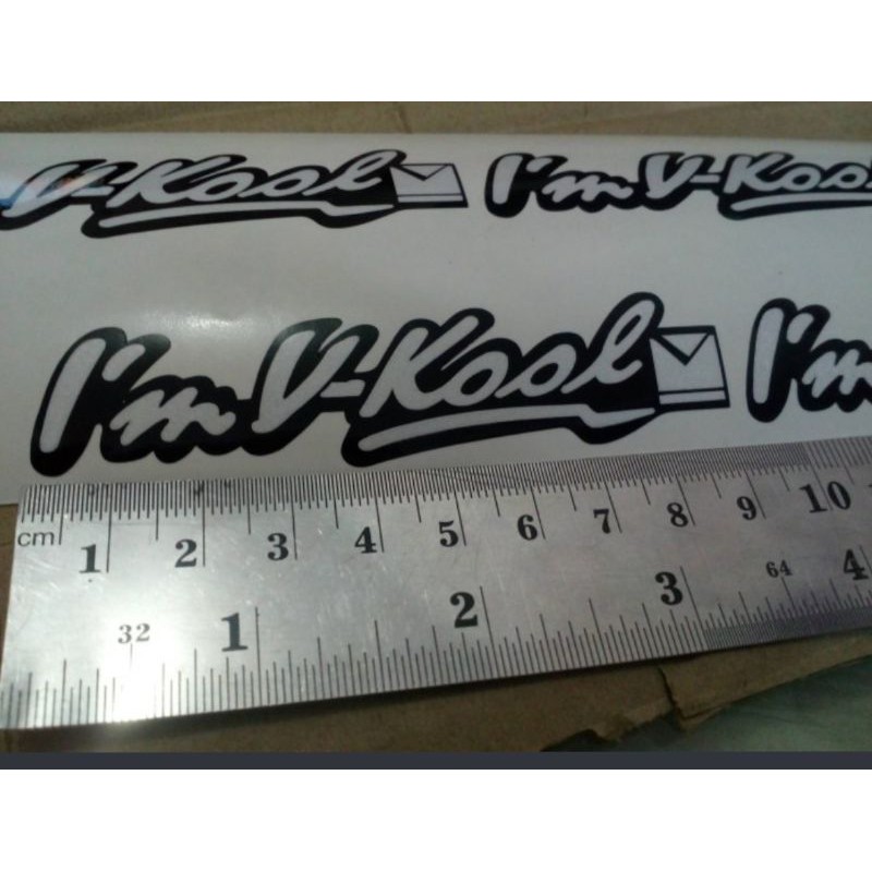 Sticker Stiker Kaca Film V Kool Not Original