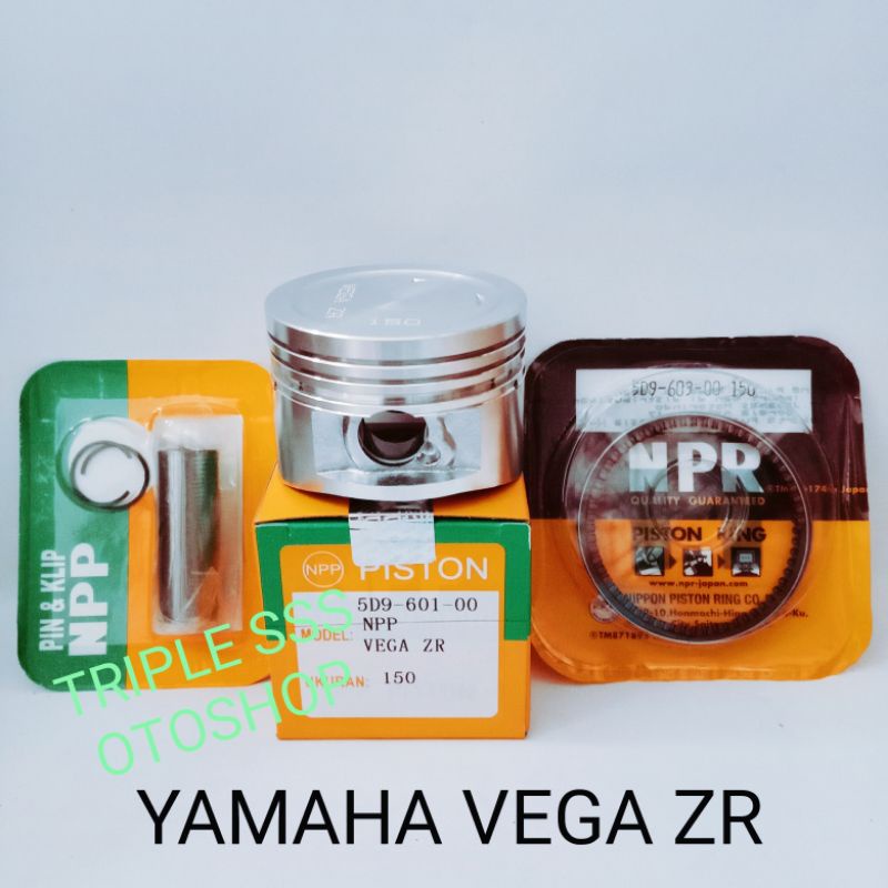 PISTON KIT NPP YAMAHA VEGA ZR / JUPZX 115CC ROBOT STD s/d 200