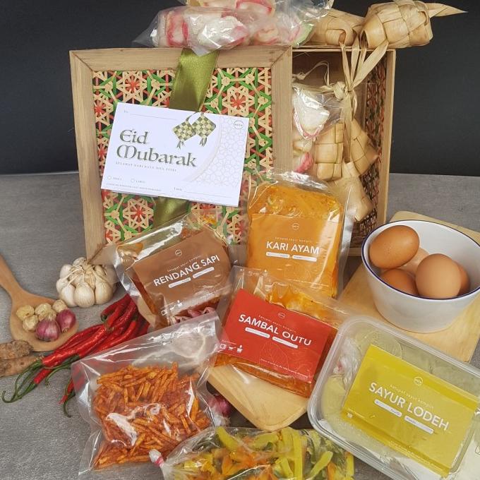 

LEBARAN GIFT HAMPERS | KETUPAT SAYUR BUKA PUASA KADO / HADIAH UNIK