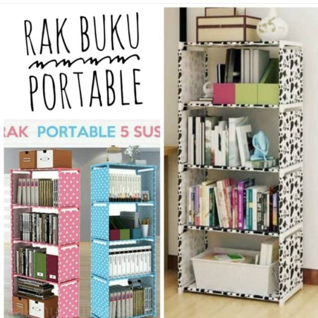 Rak buku portabel