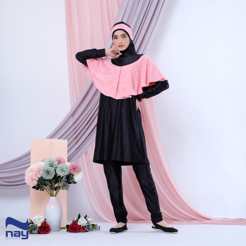 Setelan Baju Renang Wanita Muslim NAY Sportswear