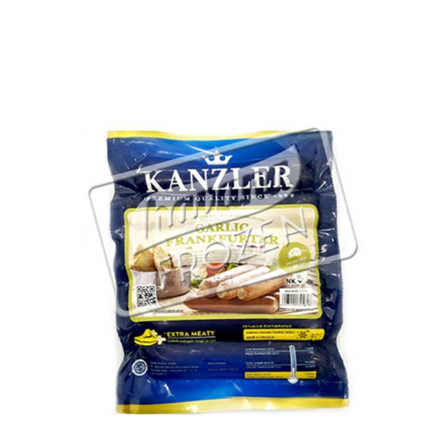 

KANZLER Garlic Frankfurter 300g