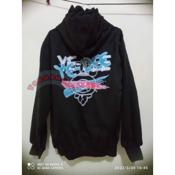 Jaket Hoodie Jumper Treasure Yedam YEDEE PRINT DTF sablon depan