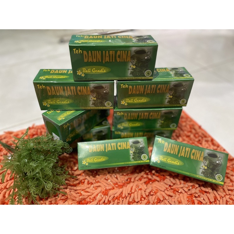 

TEH CELUP DAUN JATI CINA BALI GENDIS ASLI ISI 25 KANTONG