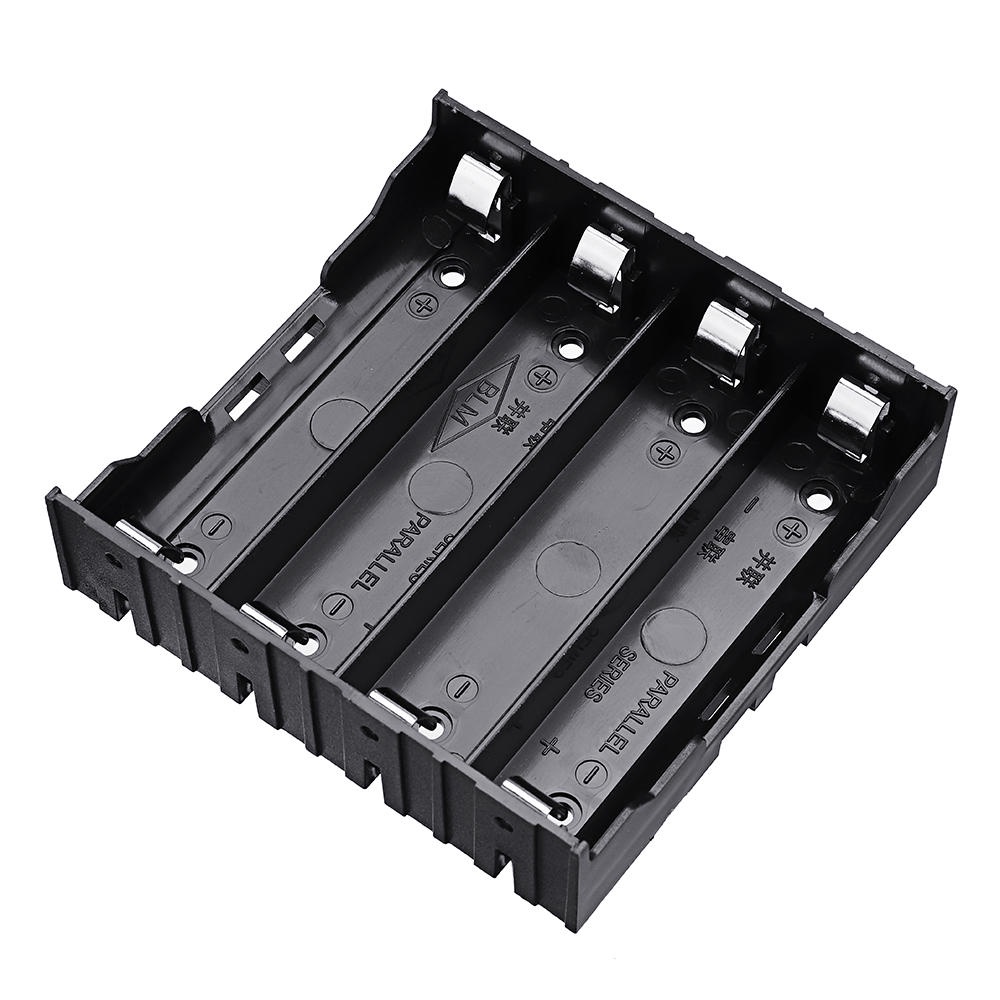 4 slot 4ch Holder Wadah Tempat Baterai 18650 Lithium Battery