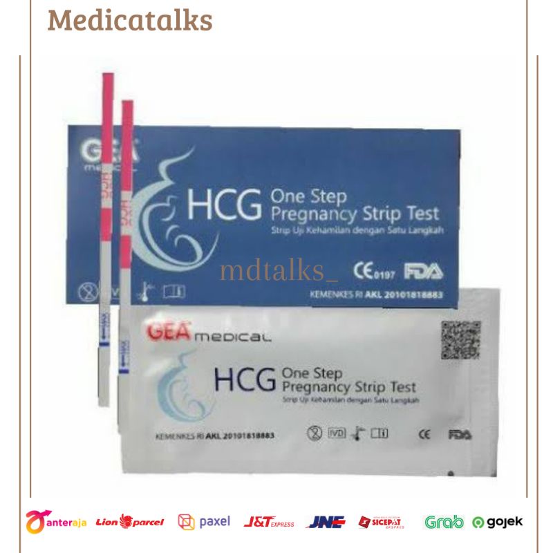 Test Kehamilan/TEST PACK STRIP / HCG  Satuan