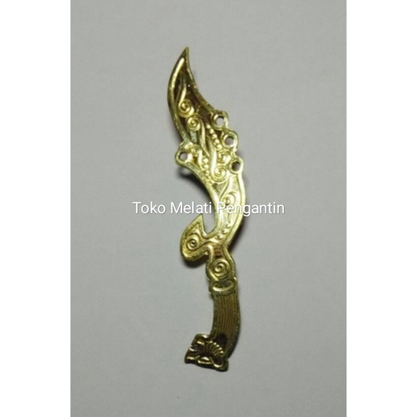 Bros Pin Kujang Sunda Kuningan Emas