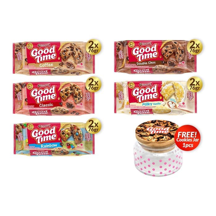 

Good Time Cookies Mix Flavor + FREE Cookies Jar