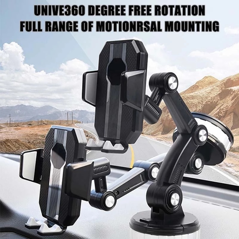 Braket Stand Holder Smartphone Mount Air Vent Mobil Rotasi 360 ° Multifungsi