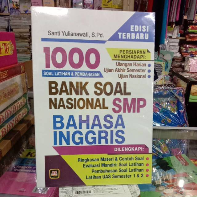 Buku Bank Soal Bahasa Inggris SMP  K-13