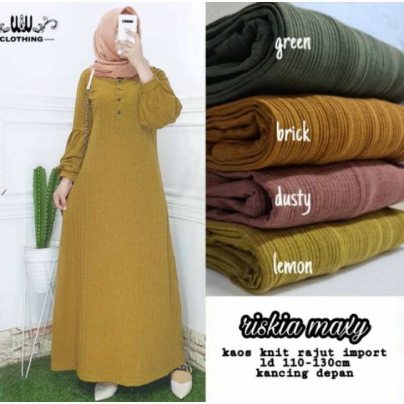 MAXY DRESS RIZKIA W & W