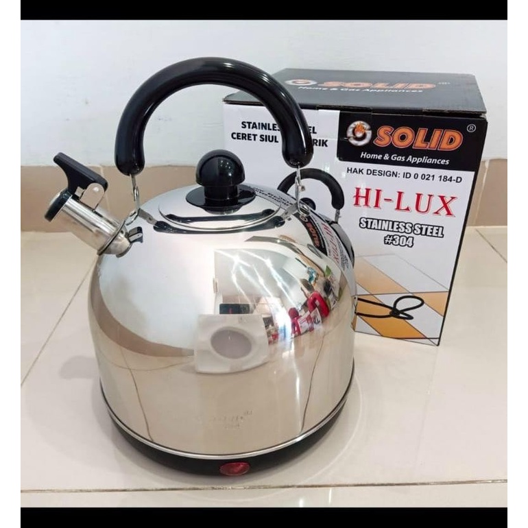 SOLID HI LUX 7 Liter - Kettle Bunyi Listrik / Teko siur 7 Liter