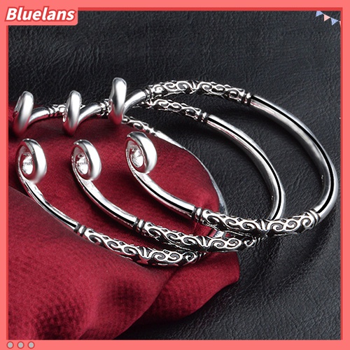 Gelang Bangle Model Terbuka Desain Monkey King Magic Spell Untuk Wanita