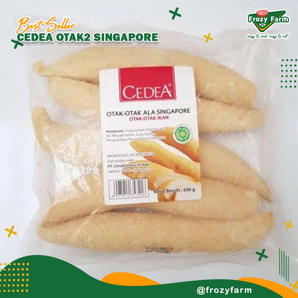 

Cedea Otak Otak Singapura 500 Gram