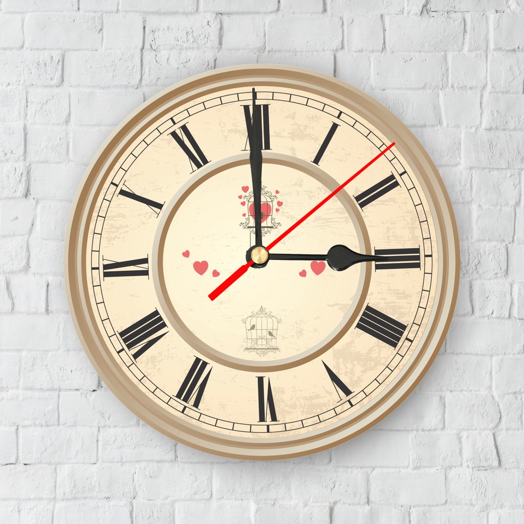 Jam Dinding Shabby Chic Wall Clock Jam Dinding Desain Unik