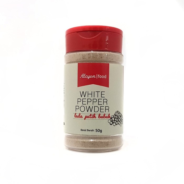 

White Pepper Powder - Lada Putih Bubuk 50gr