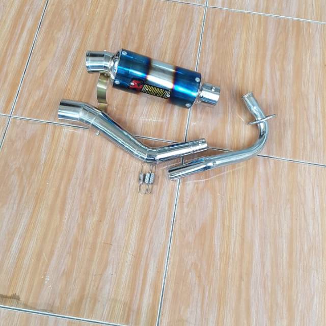 KNALPOT VARIO 150-VARIO 125 AKRAPOVIC OVAL