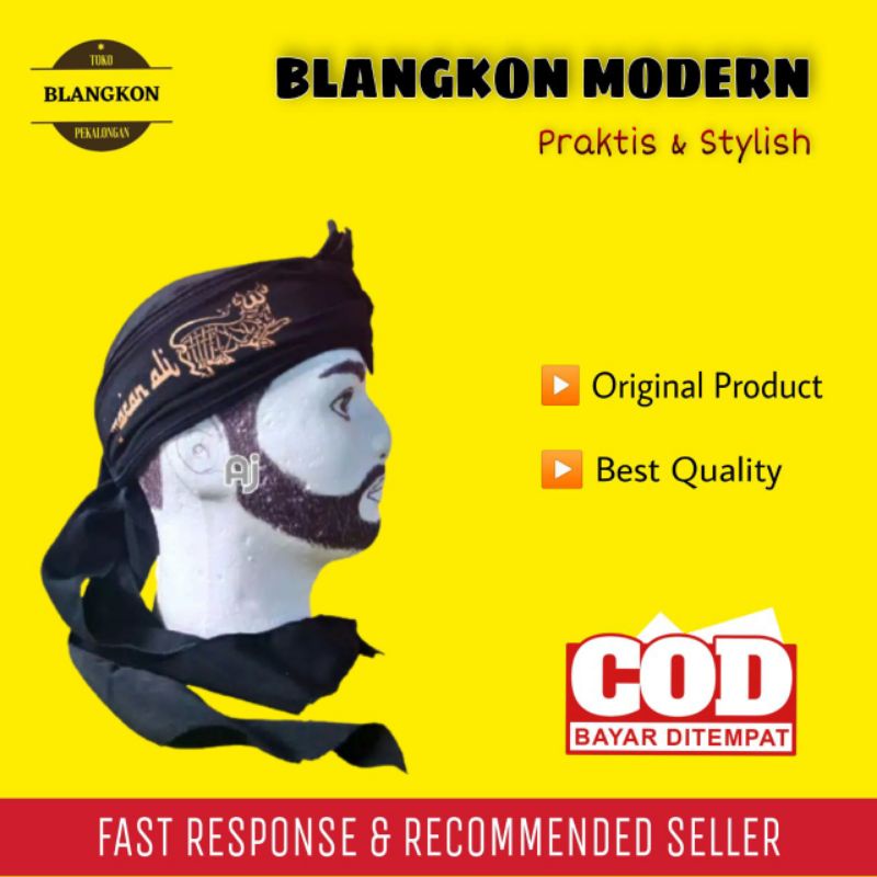 Iket Udeng Blangkon Macan Ali Totopong Sunda Topi Peci Hitam Dewasa Peci Jogokariyan Blangkon Jawa