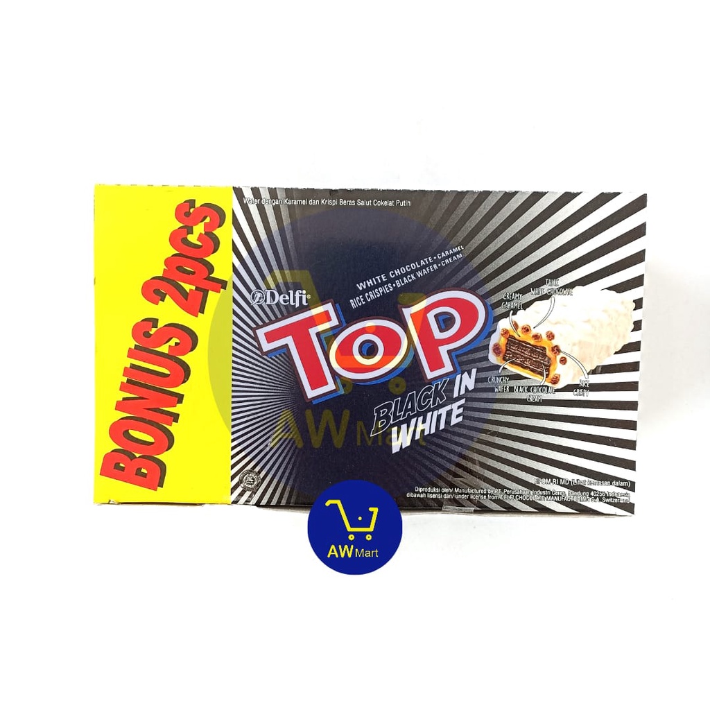 WAFER TOP BOX ISI 24 X 9GRAM BONUS 2 PCS