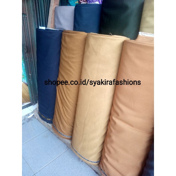 KAIN PEMDA KHEKI/SERAGAM DINAS PNS/PDH/ASN/BAHAN WOOL TEBAL/LEMBUT/MURAH/BAGUS TERLARIS/BAHAN CELANA