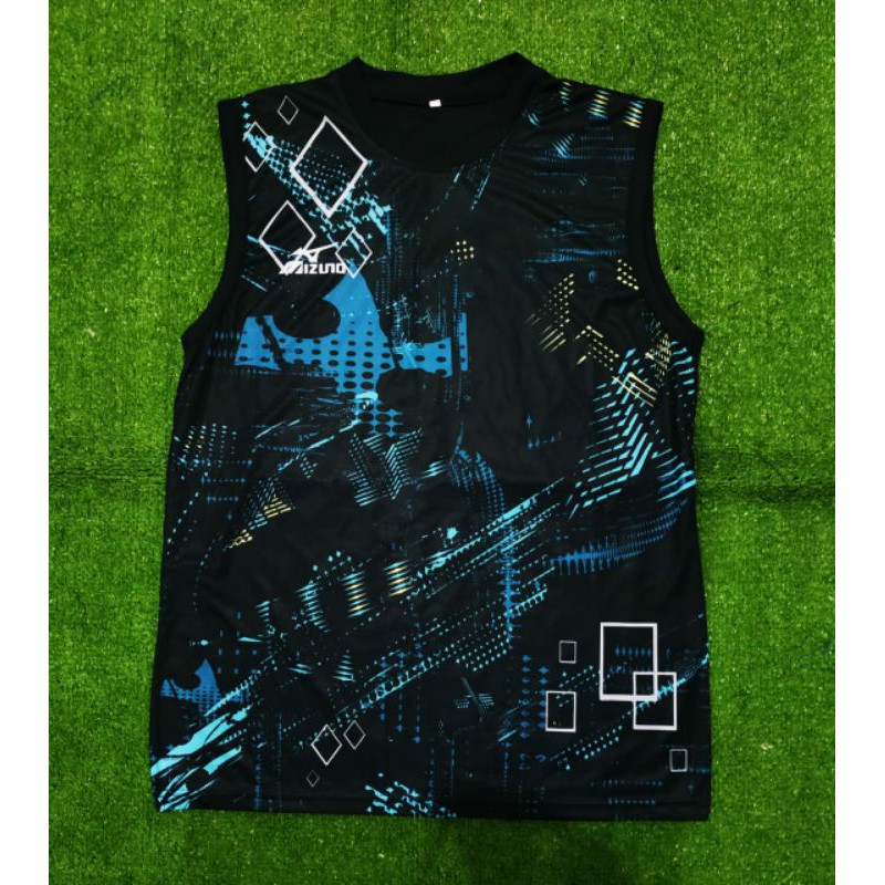 singlet olahraga/kaos dalam pria/kaos badminton lining/kaos voli mijuno/pakaian olahraga pria/atasan