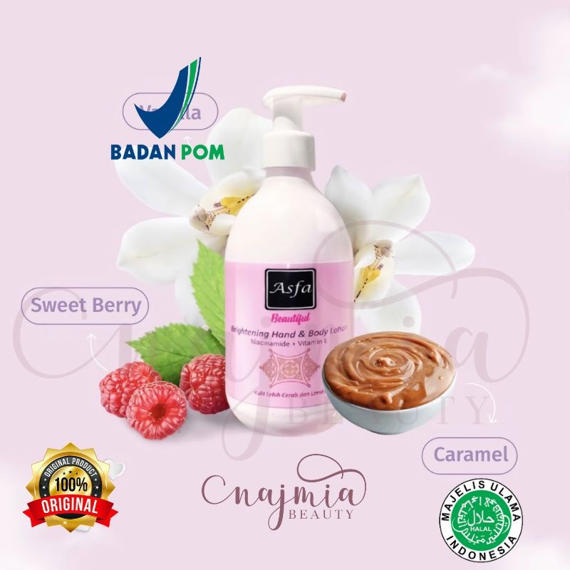 CS1 ASFA BRIGHTENING BODY LOTION 300ML Brightening Beautiful Heavenly Lovely COD