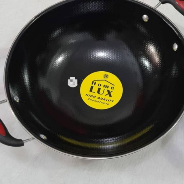 Wajan goreng enamel
