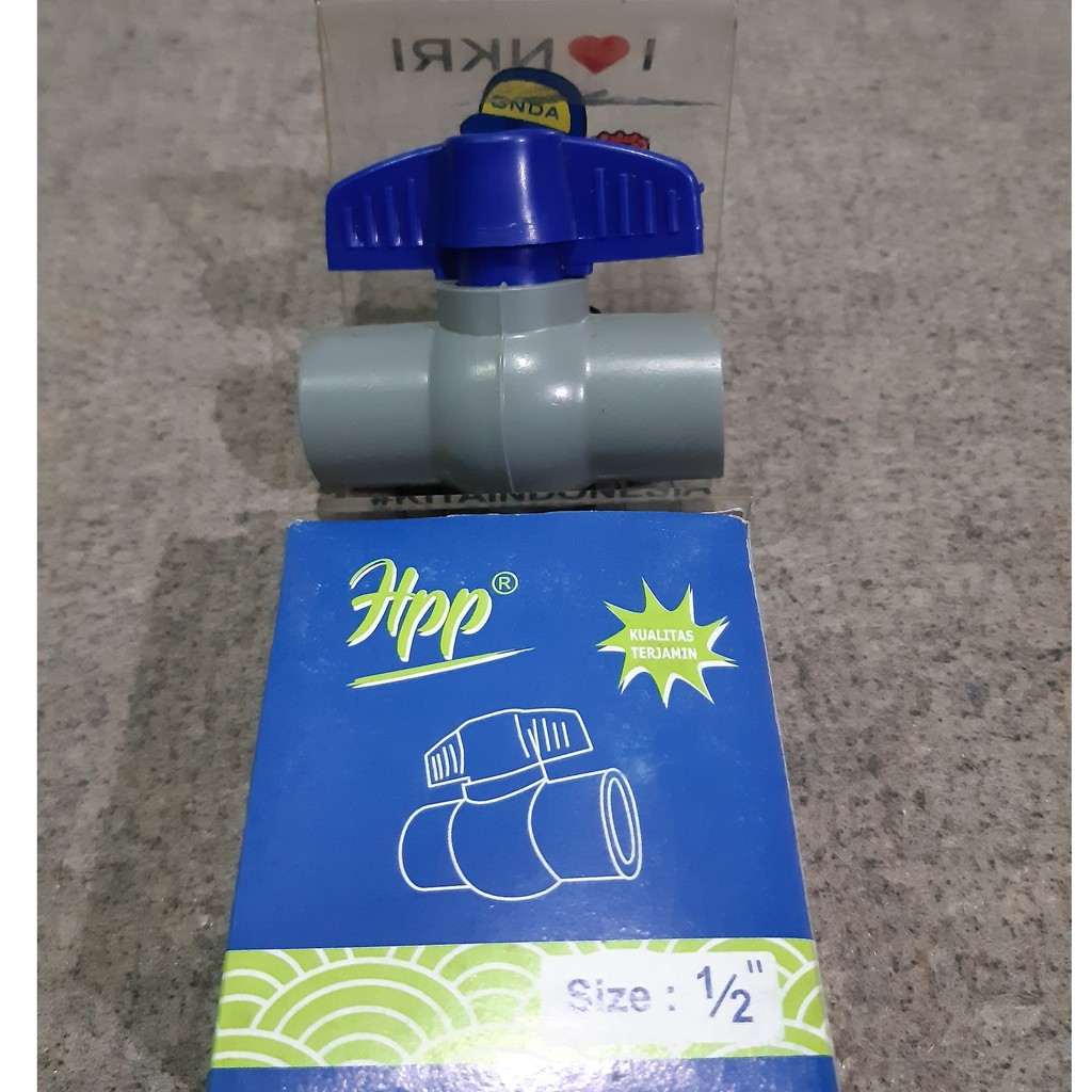 Stop Kran Plastik 1/2" HPP