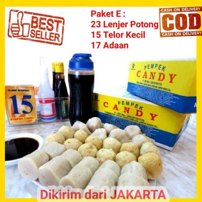 

PEMPEK CANDY PALEMBANG ASLI ORIGINAL PAKET E