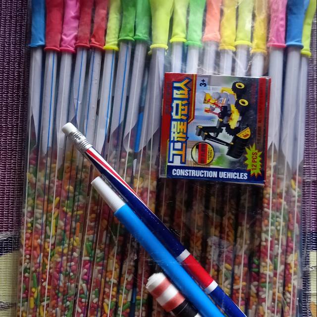 lotre berhasil uang dan mainana isi 20 butir