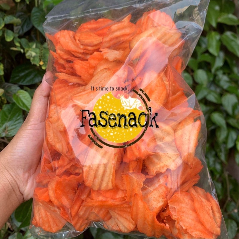 

KERIPIK SINGKONG BAKAR BALADO 250 GR / KRIPIK SINGKONG SNACK CEMILAN KILOAN MURAH