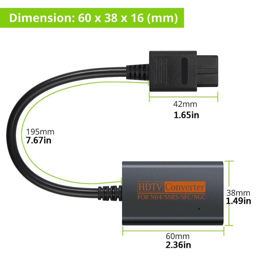 Preva Untuk Nintendo N64 Gaming Super SNES/NGC Kabel Digital N64 Converter Adapter