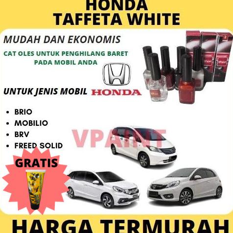 Cat Mobil Putih Honda Brio,Mobilio,Brv Tafeta White..Termurah