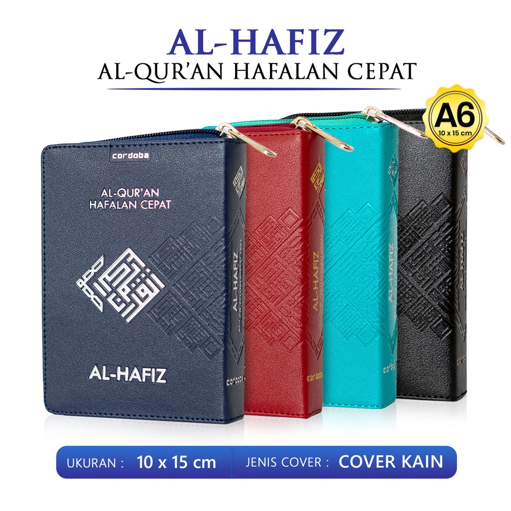 Alquran Kecil Al Hafiz Al Quran Non Terjemah Ukuran A6 Quran Hafalan Cepat Resleting Wanita Warna ca