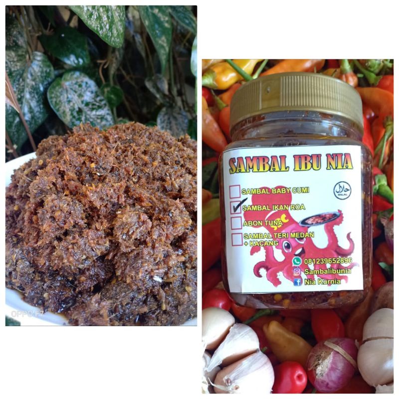 

sambal ikan roa khas sulawesi