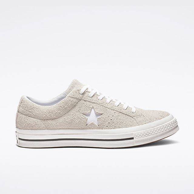 Converse One Star Ox White Grey Suede (ORIGINAL)